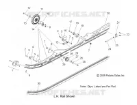 SUSPENSION, FIXATION RAIL