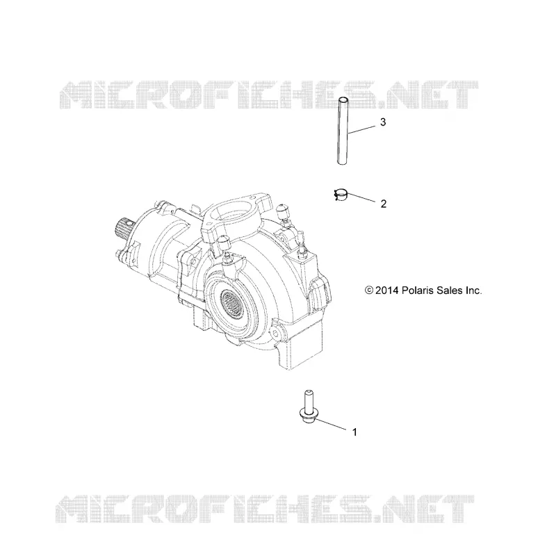 DRIVE TRAIN, SUPPORT PONT, FRONT