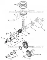 VILEBREQUIN AND PISTON MAGNUM 4X4 W968144 AND SWEDISH MAGNUM 4X4 S968144 (4936053605D002)