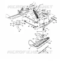 SUSPENSION AVANT AND SKI 440 0952760, 440 SKS 0952560,  AND EUROPEAN 440 SK (4929032903B001)
