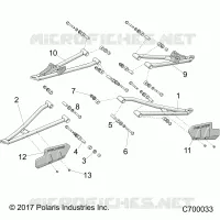 SUSPENSION AVANT CONTROL ARMS