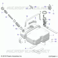 SYSTÃˆME D'ALIMENTATIONS, FUEL TANK