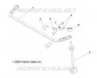 SUSPENSION, REAR BARRE STABILISATRICE