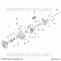 SYSTÃˆME DE TRANSMISSION, PRIMARY CLUTCH