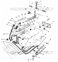 SYSTÈME DE REFROIDISSEMENT 500 CARB 0952764 (4929192919B006)
