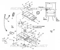 BOITIER ELECTRIQUE SL 700 B974071, Intl. SL 700 I974071, SL 700 Deluxe B974072 (4940874087B013)
