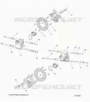 SUSPENSION, PORTE BAGAGES ARRIERE