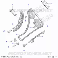 CHAINE DE DISTRIBUTION AND SPROCKET