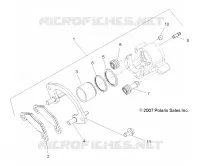 FREIN ARRIERE CALIPER