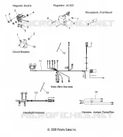 FAISCEAU ELECTRIQUEES and COMPONENTS