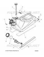 SYSTÈME D'ALIMENTATION, FUEL TANK ASM.