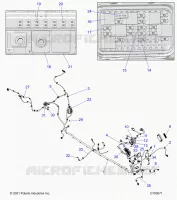 ELECTRICITE, WIRE HARNESS, CHASSIS, STANDARD