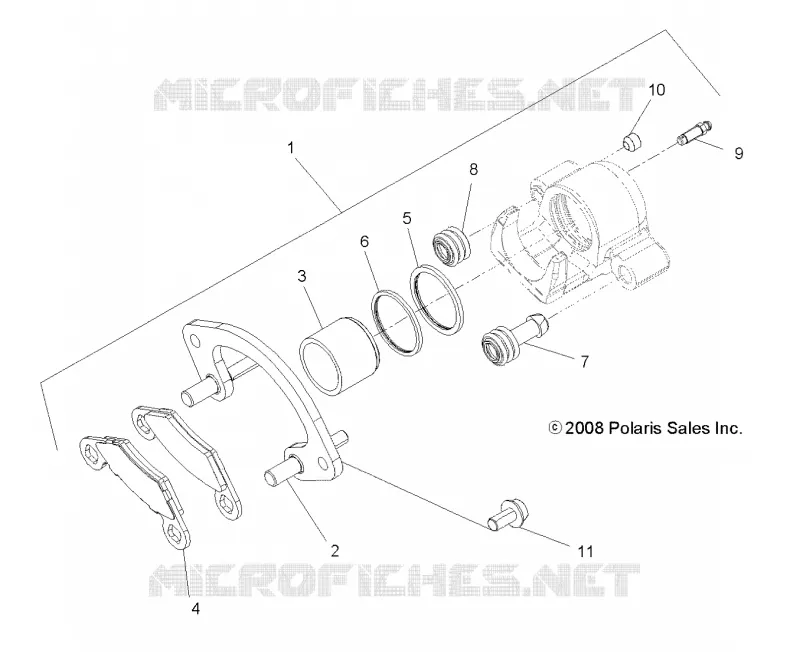 FREIN AVANT CALIPER