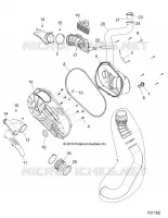 DRIVE TRAIN, COUVERCLE D'EMBRAYAGE AND DUCTING