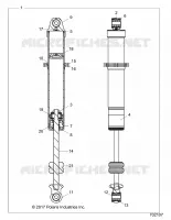 SUSPENSION ARRIERE SHOCK INTERNAL