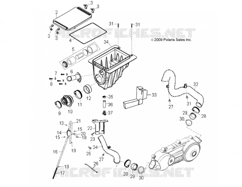 MOTEUR, PRISE D'AIR SYSTEM