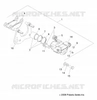 FREIN AVANT CALIPER