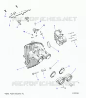 ENGINE, INTAKE AND CORPS DE PAPILON