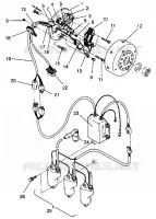 STATOR ASSEMBLY RXL 0940768 and RXL TOURING 0940869 (4925062506046A)