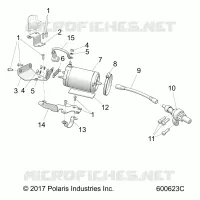 ENGINE, DEMARREUR MOTOR
