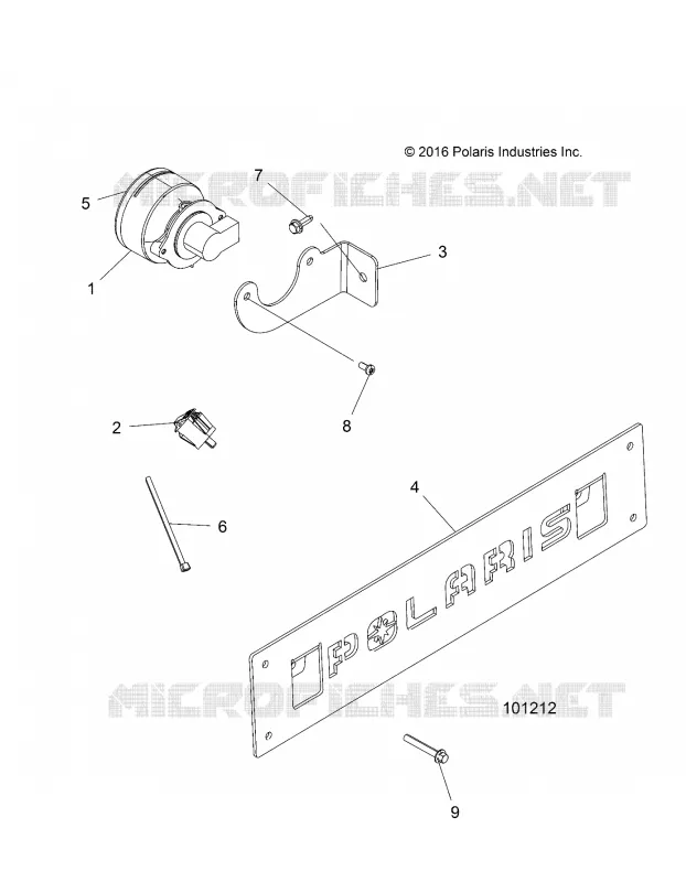 ELECTRICITE, FOG LAMP AND FRONT REGISTRATION PLATE