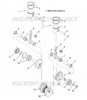 PISTON ET VILEBREQUIN