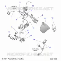 ELECTRICITE, WIRE HARNESS