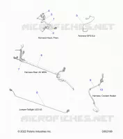 ELECTRICITE, WIRE HARNESSES, HOOD/JUMPERS, GPS