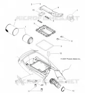MOTEUR, PRISE D'AIR SYSTEM