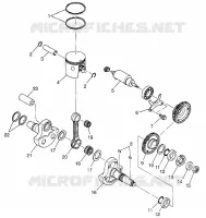 PISTON ET VILEBREQUIN