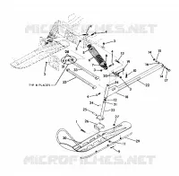 SUSPENSION AVANT AND SKI INDY LITE GT (4920132013007A)