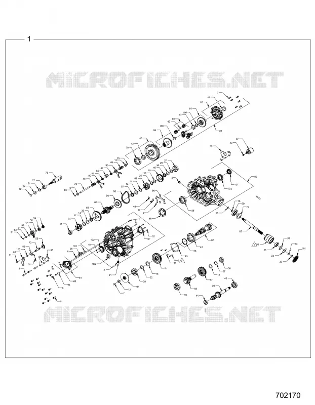 DRIVE TRAIN, PONT PRINCIPAL INTERNALS