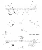 BOUTONS and CAPTEURS and ECM