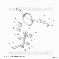 STEERING, FIXATION GUIDON