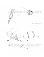 ENGINE, FILTRE A HUILE AND DIPSTICK