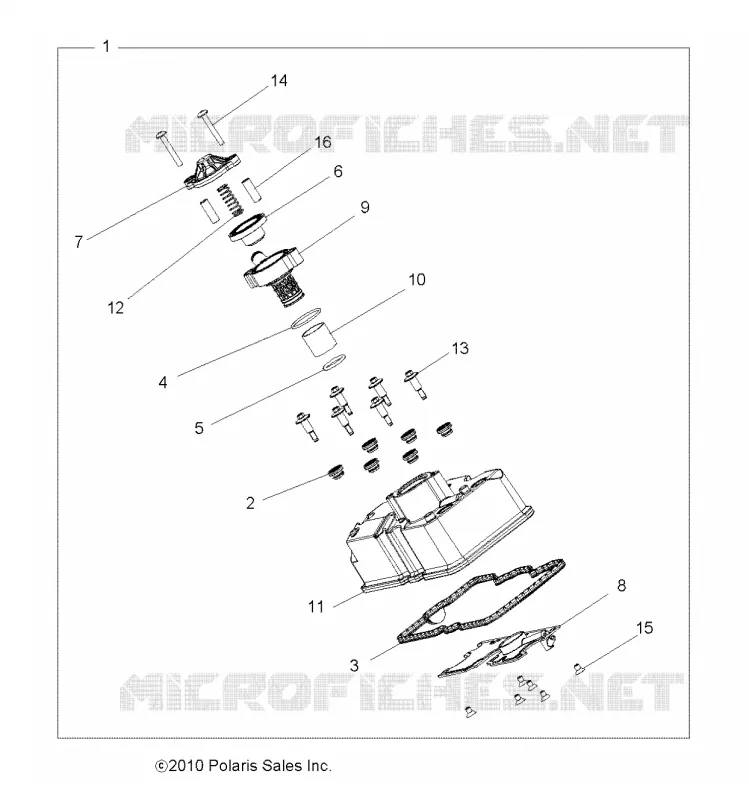 MOTEUR, COUVERCLE SOUPAPE