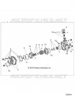 SYSTÃˆME DE TRANSMISSION, FRONT GEARCASE