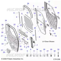 PORTES, FRONT, POWER