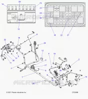 ELECTRICITE, WIRE HARNESS, CHASSIS