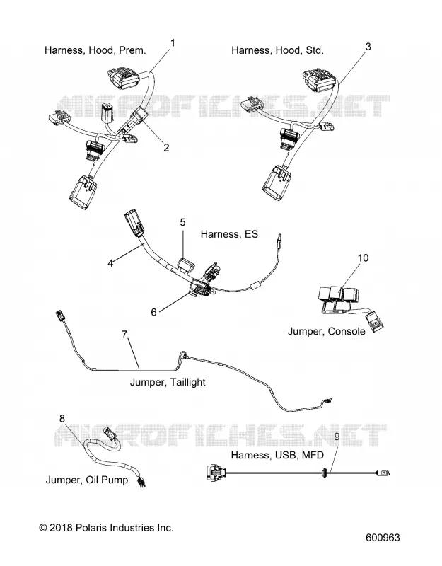 ELECTRICAL, JUMPERS/FAISCEAU ELECTRIQUE