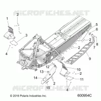 CHASSIS, PROTECTION D'EMBRAYAGE/FOOTRESTS/RUNNING BOARDS