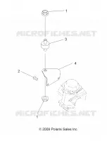 MOTEUR, CARBURATEUR BRACKET