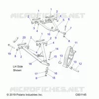 TRIANGLES SUSPENSIONS AVANT 