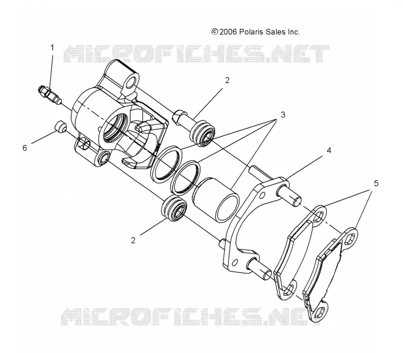 FREIN ETRIERS DE FREIN AVANT AND REAR