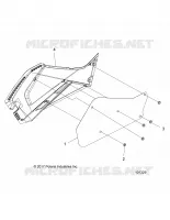 CARENAGE LATERAL DROIT 1 UP -A19SJS57CH (101329)