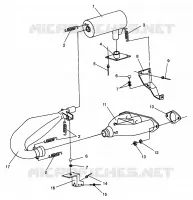 ECHAPPEMENT XLT SP 0966676 and EUROPEAN XLT SP E966676 (4931703170C003)