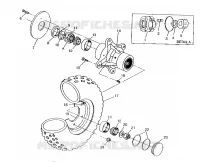 ROUE AVANT 6x6 400L, SWEDISH S948740 and  NORWEGIAN N948740 (4926812681017A)