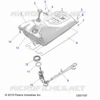 SYSTÃˆME D'ALIMENTATION, FUEL TANK ASM.