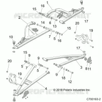 SUSPENSION AVANT CONTROL ARMS