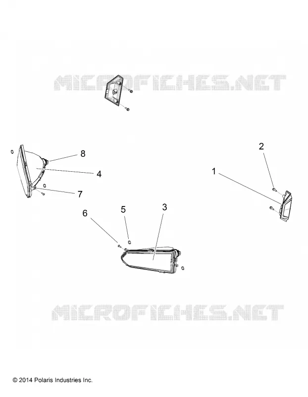ELECTRICITE, HEADLIGHTS, TAILLIGHTS AND BULBS